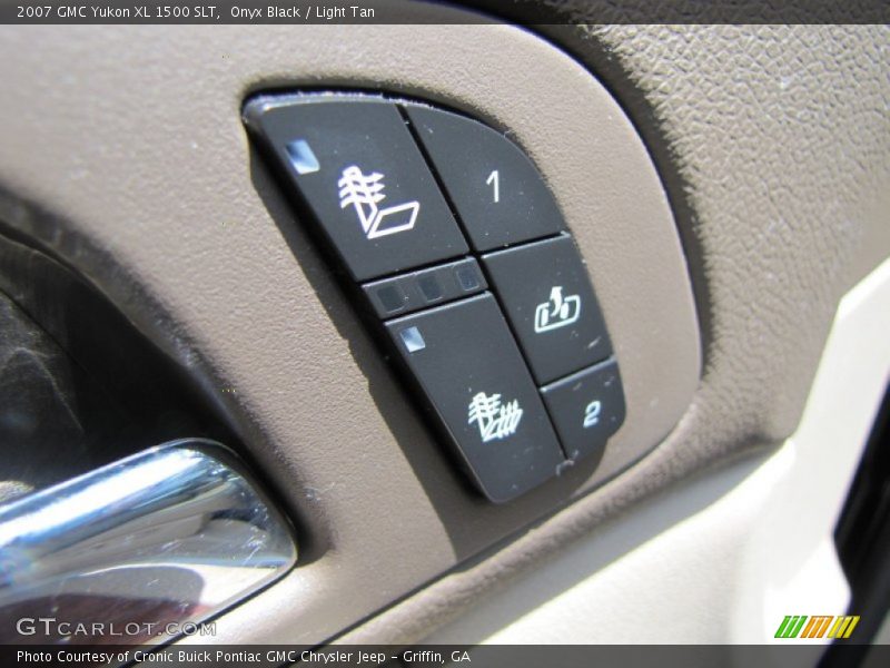 Onyx Black / Light Tan 2007 GMC Yukon XL 1500 SLT