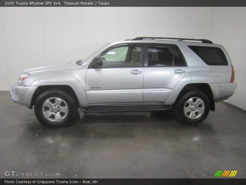 Titanium Metallic / Taupe 2005 Toyota 4Runner SR5 4x4