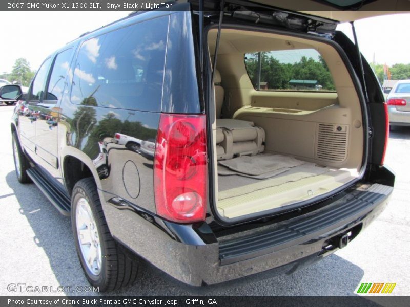 Onyx Black / Light Tan 2007 GMC Yukon XL 1500 SLT