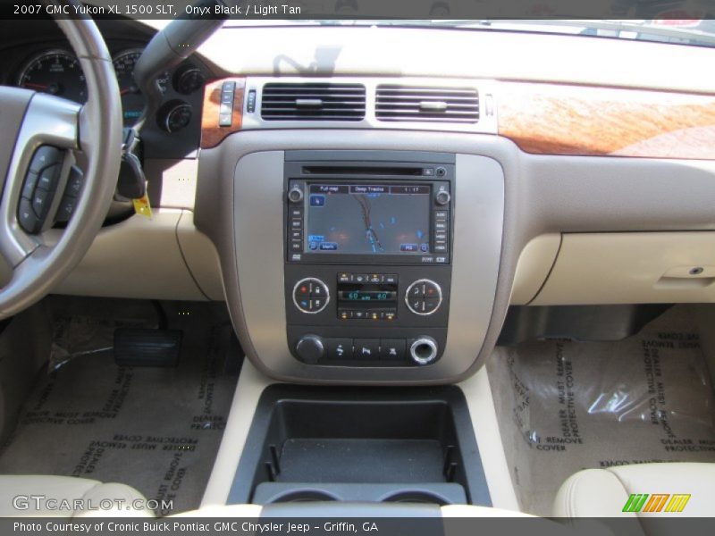 Onyx Black / Light Tan 2007 GMC Yukon XL 1500 SLT