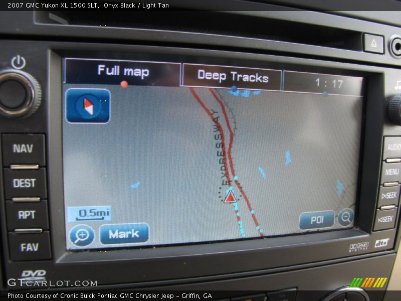 Onyx Black / Light Tan 2007 GMC Yukon XL 1500 SLT