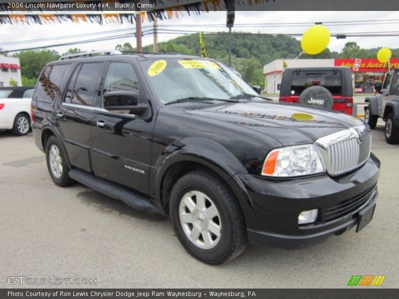 Black / Camel 2006 Lincoln Navigator Luxury 4x4