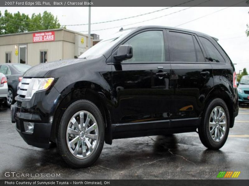 Black / Charcoal Black 2007 Ford Edge SEL Plus