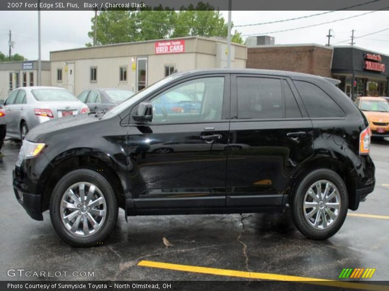 Black / Charcoal Black 2007 Ford Edge SEL Plus