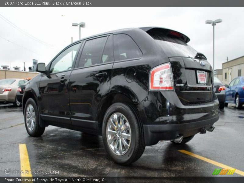Black / Charcoal Black 2007 Ford Edge SEL Plus