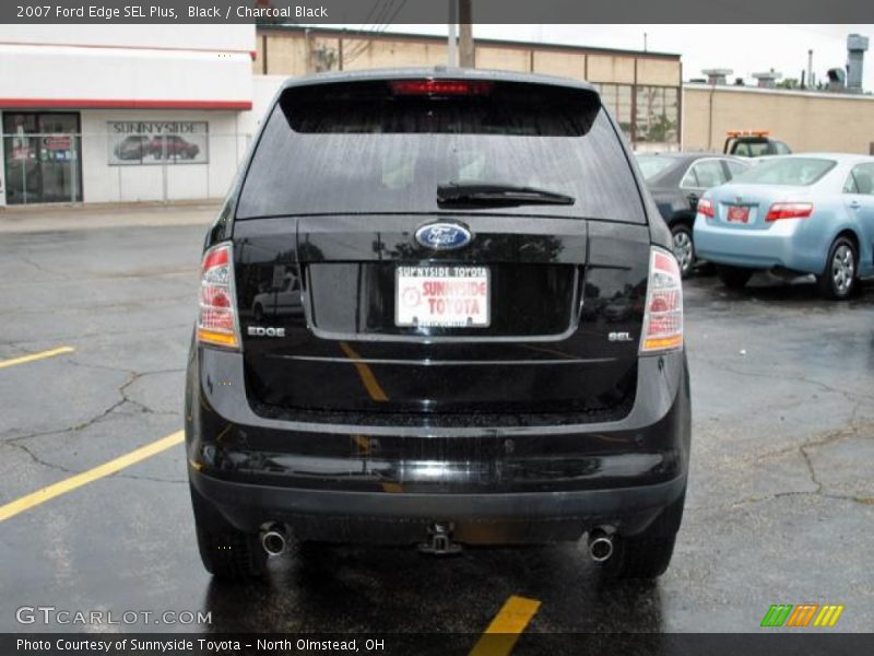 Black / Charcoal Black 2007 Ford Edge SEL Plus