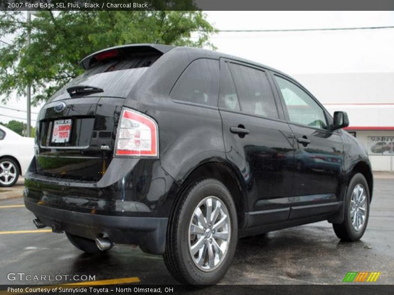 Black / Charcoal Black 2007 Ford Edge SEL Plus