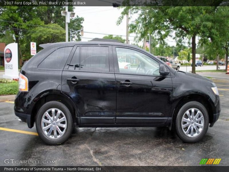 Black / Charcoal Black 2007 Ford Edge SEL Plus