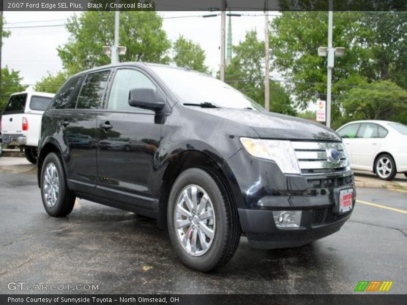 Black / Charcoal Black 2007 Ford Edge SEL Plus