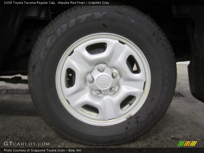 Impulse Red Pearl / Graphite Gray 2008 Toyota Tacoma Regular Cab