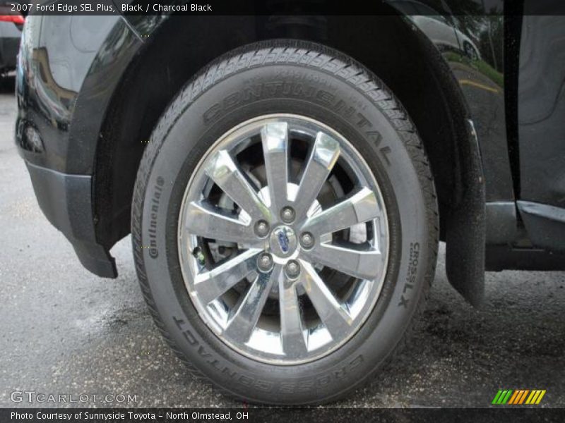 Black / Charcoal Black 2007 Ford Edge SEL Plus