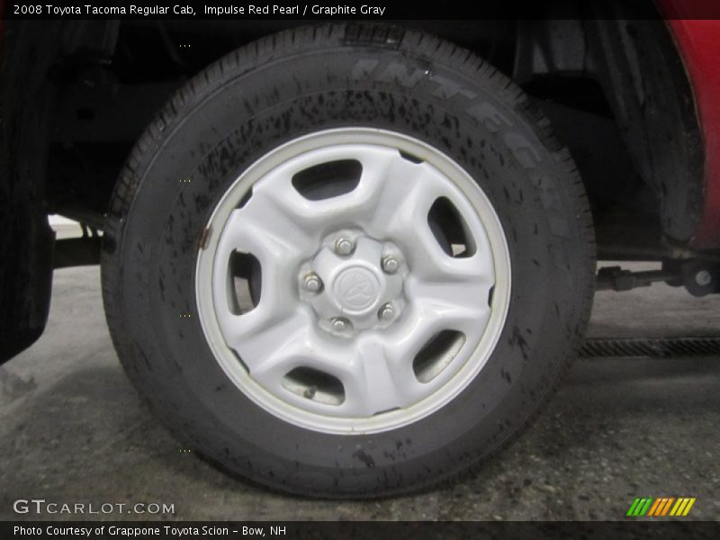 Impulse Red Pearl / Graphite Gray 2008 Toyota Tacoma Regular Cab