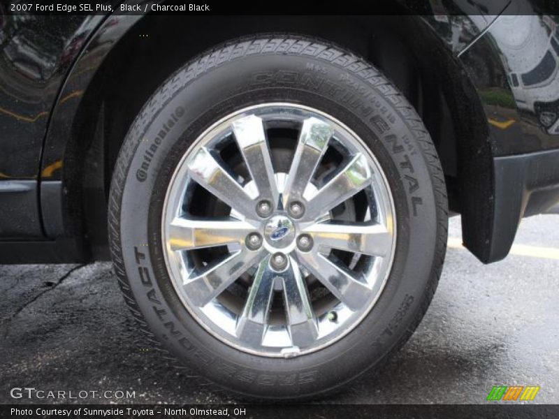 Black / Charcoal Black 2007 Ford Edge SEL Plus