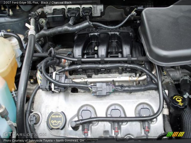 Black / Charcoal Black 2007 Ford Edge SEL Plus