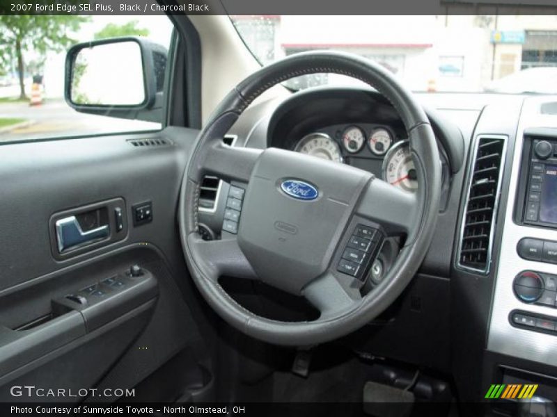 Black / Charcoal Black 2007 Ford Edge SEL Plus