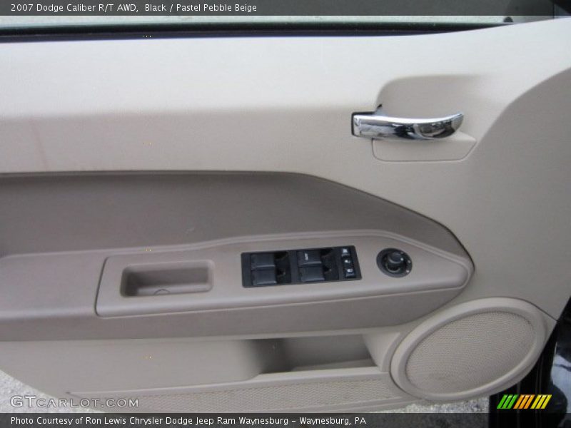 Black / Pastel Pebble Beige 2007 Dodge Caliber R/T AWD