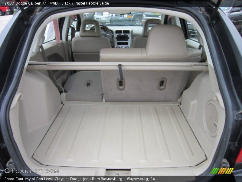 Black / Pastel Pebble Beige 2007 Dodge Caliber R/T AWD