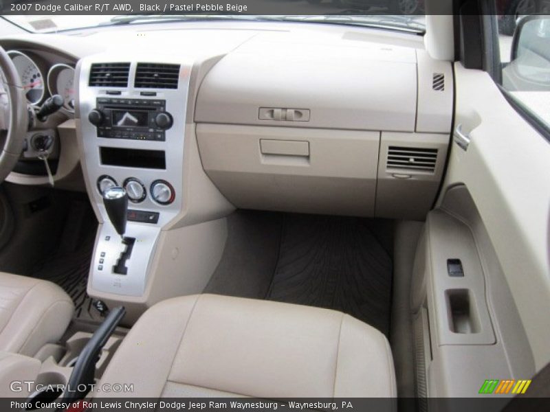 Black / Pastel Pebble Beige 2007 Dodge Caliber R/T AWD
