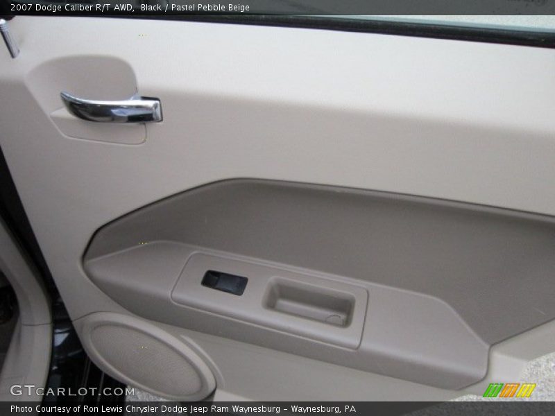 Black / Pastel Pebble Beige 2007 Dodge Caliber R/T AWD