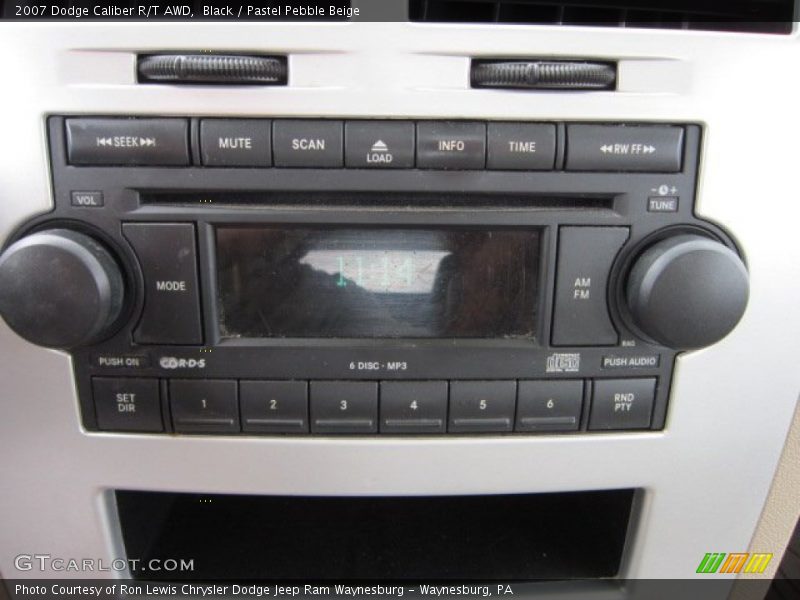 Black / Pastel Pebble Beige 2007 Dodge Caliber R/T AWD