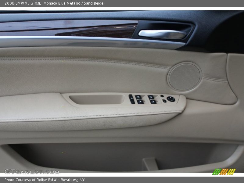 Monaco Blue Metallic / Sand Beige 2008 BMW X5 3.0si