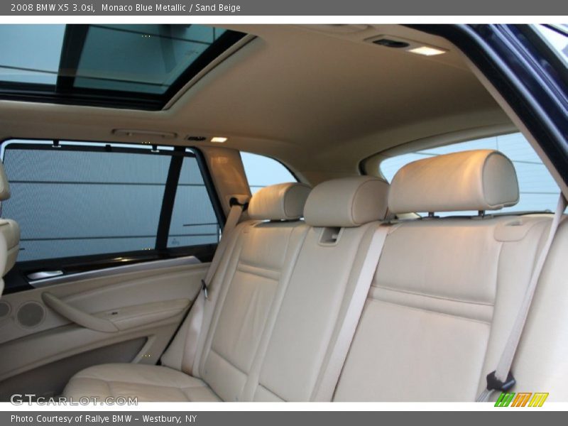 Monaco Blue Metallic / Sand Beige 2008 BMW X5 3.0si