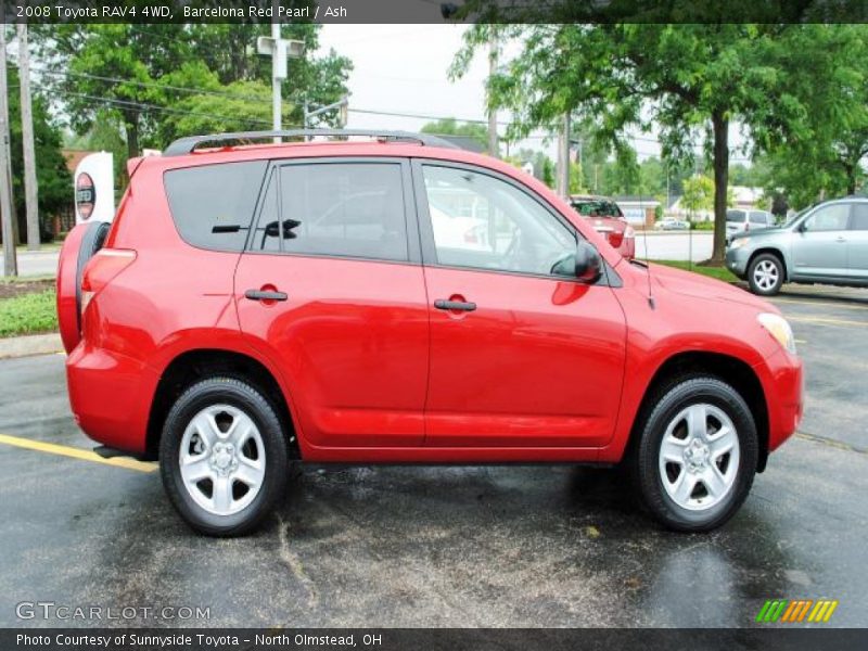 Barcelona Red Pearl / Ash 2008 Toyota RAV4 4WD