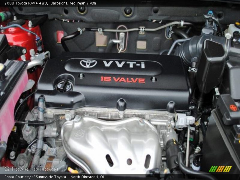 Barcelona Red Pearl / Ash 2008 Toyota RAV4 4WD