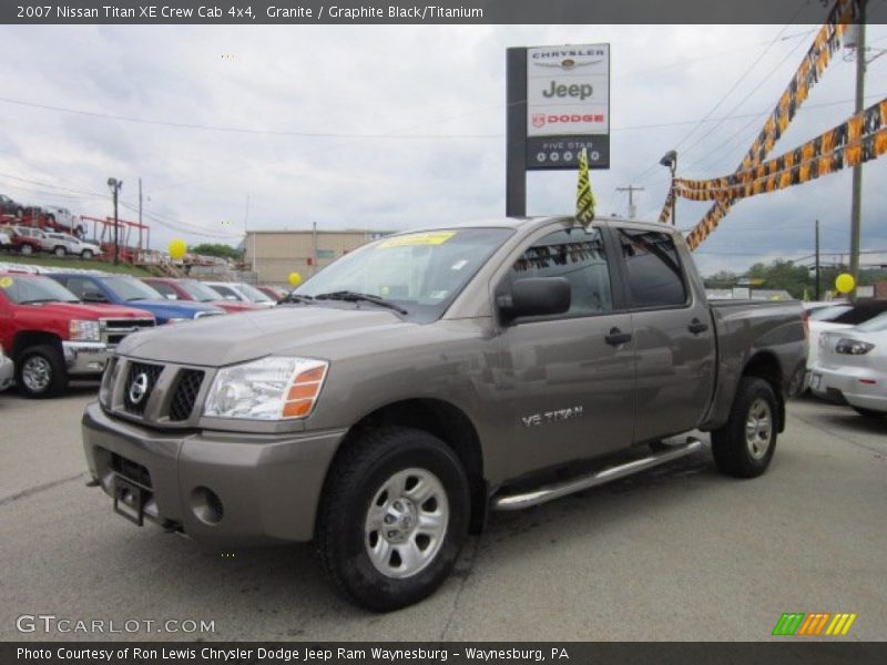 Granite / Graphite Black/Titanium 2007 Nissan Titan XE Crew Cab 4x4