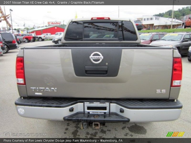 Granite / Graphite Black/Titanium 2007 Nissan Titan XE Crew Cab 4x4