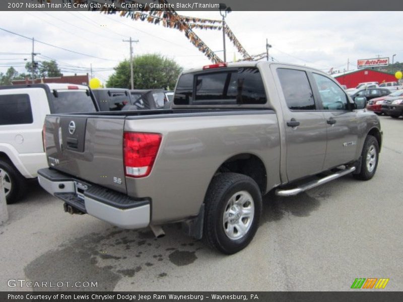 Granite / Graphite Black/Titanium 2007 Nissan Titan XE Crew Cab 4x4