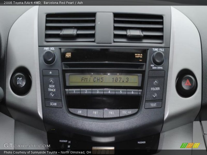 Barcelona Red Pearl / Ash 2008 Toyota RAV4 4WD