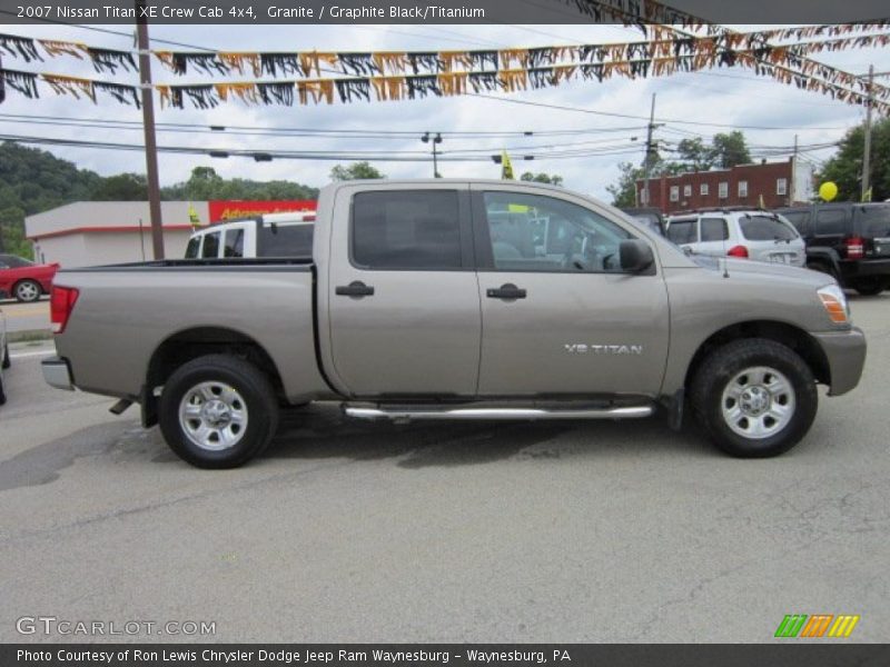 Granite / Graphite Black/Titanium 2007 Nissan Titan XE Crew Cab 4x4