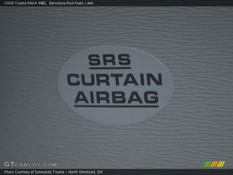 Barcelona Red Pearl / Ash 2008 Toyota RAV4 4WD