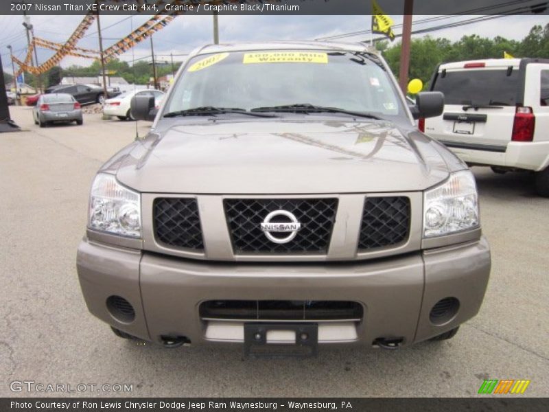 Granite / Graphite Black/Titanium 2007 Nissan Titan XE Crew Cab 4x4
