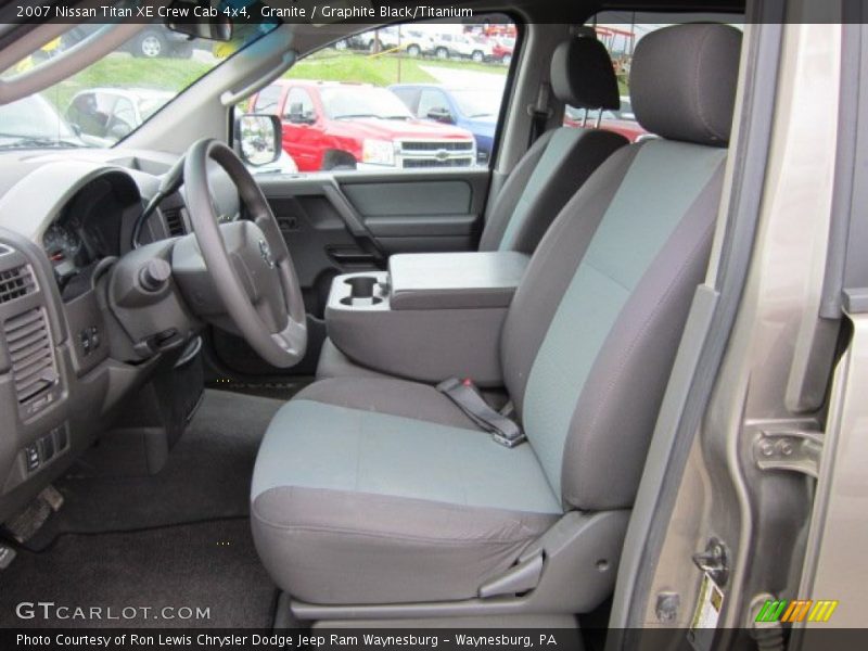 Granite / Graphite Black/Titanium 2007 Nissan Titan XE Crew Cab 4x4