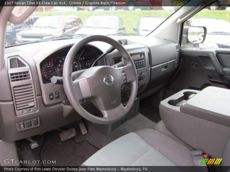Granite / Graphite Black/Titanium 2007 Nissan Titan XE Crew Cab 4x4