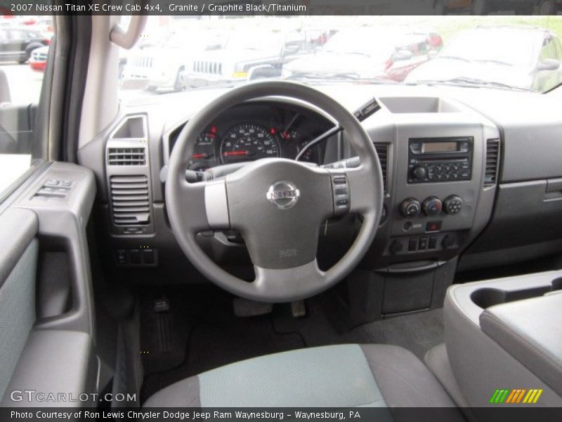Granite / Graphite Black/Titanium 2007 Nissan Titan XE Crew Cab 4x4