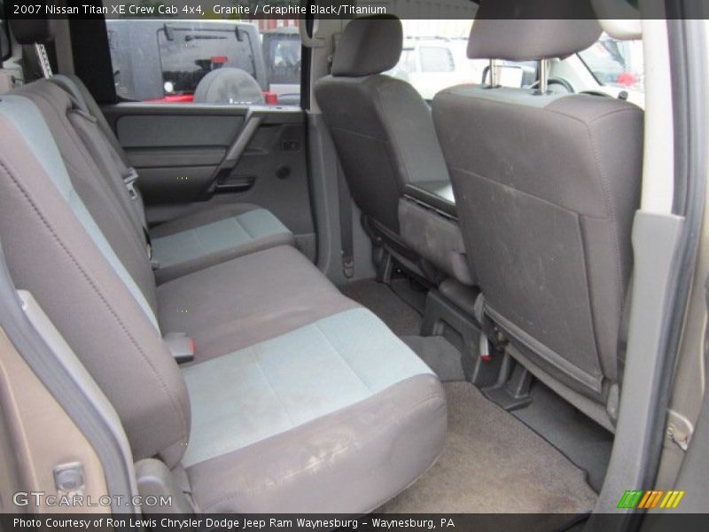 Granite / Graphite Black/Titanium 2007 Nissan Titan XE Crew Cab 4x4