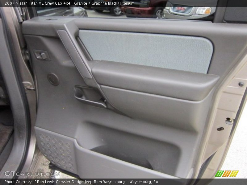 Granite / Graphite Black/Titanium 2007 Nissan Titan XE Crew Cab 4x4