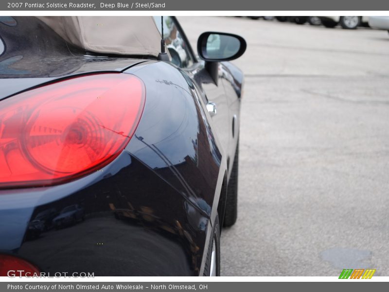 Deep Blue / Steel/Sand 2007 Pontiac Solstice Roadster