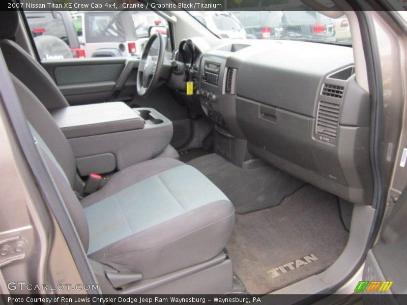 Granite / Graphite Black/Titanium 2007 Nissan Titan XE Crew Cab 4x4