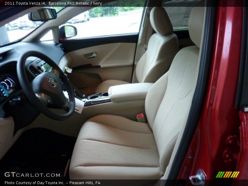 Barcelona Red Metallic / Ivory 2011 Toyota Venza I4
