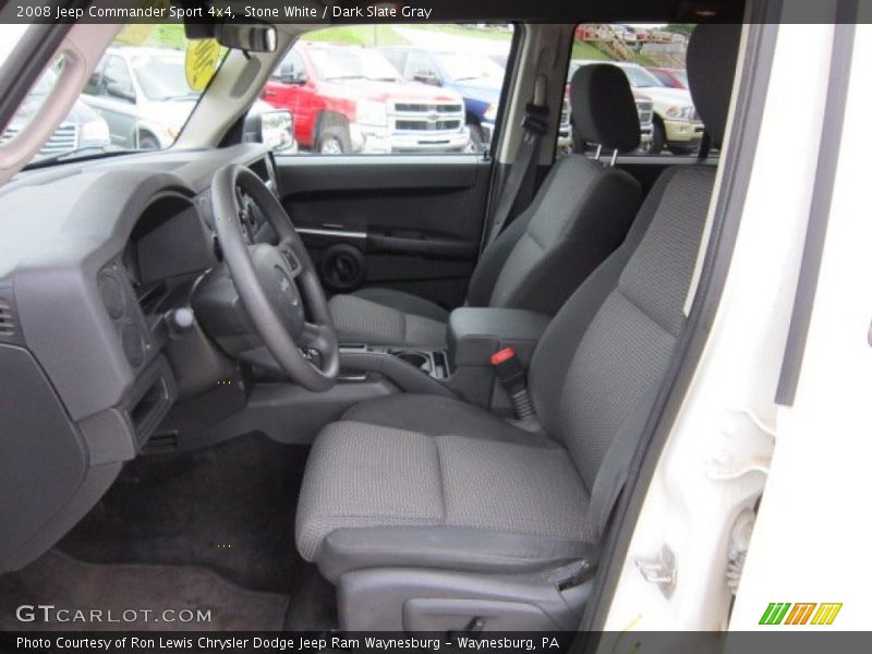 Stone White / Dark Slate Gray 2008 Jeep Commander Sport 4x4