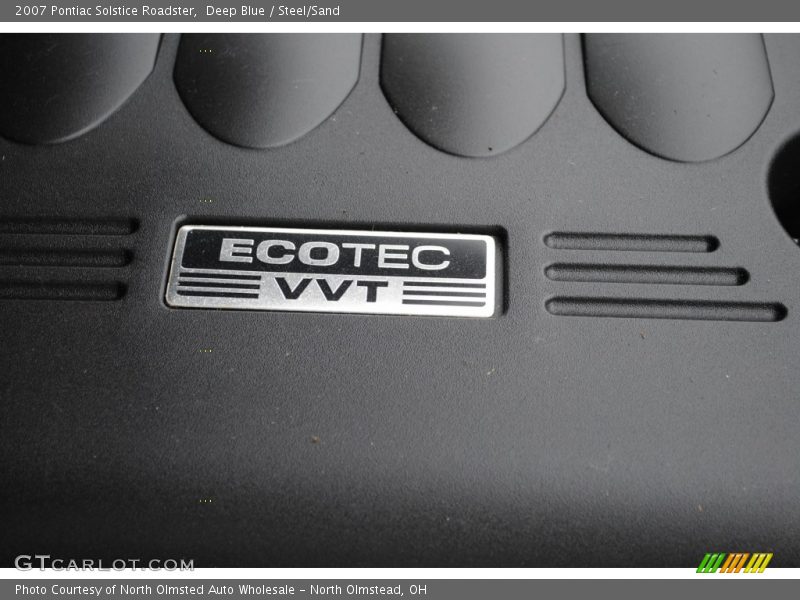 Deep Blue / Steel/Sand 2007 Pontiac Solstice Roadster