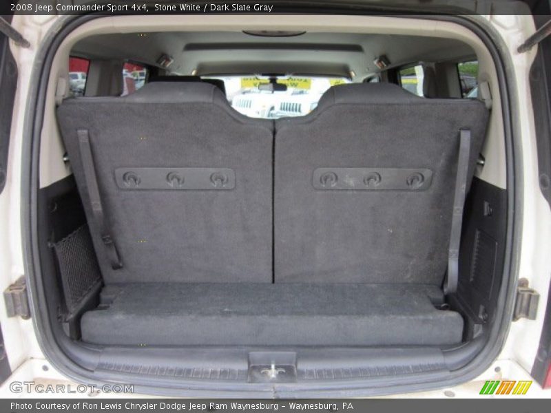 Stone White / Dark Slate Gray 2008 Jeep Commander Sport 4x4