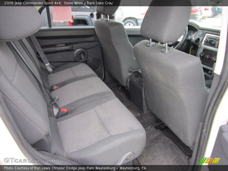 Stone White / Dark Slate Gray 2008 Jeep Commander Sport 4x4