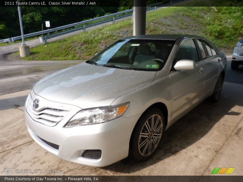 Classic Silver Metallic / Ash 2011 Toyota Camry LE