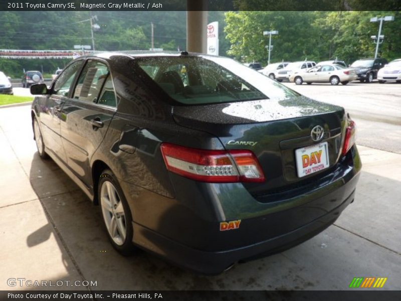 Magnetic Gray Metallic / Ash 2011 Toyota Camry SE