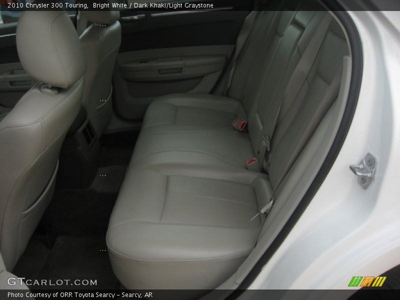 Bright White / Dark Khaki/Light Graystone 2010 Chrysler 300 Touring